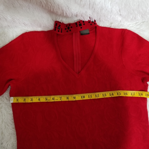 Red thick dress - Picture 9 of 13